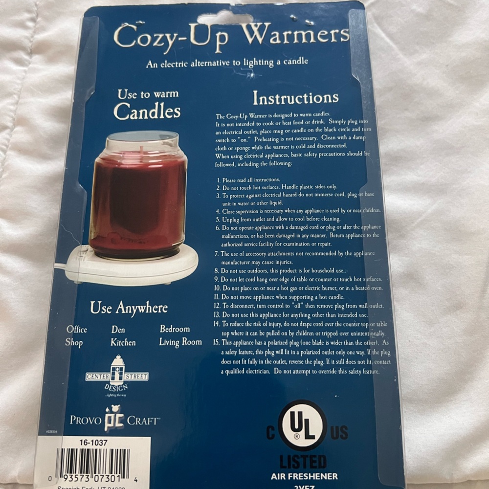 Cozy-up warmer for candles 🕯️